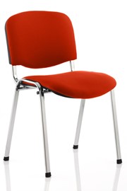 Waiting Room Chair - Orange No Arms