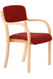 Camden Chilli Red Armchair