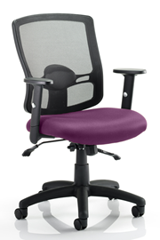 Lara Mesh Chair - Purple 