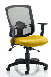 Lara Mesh Chair - Yellow 