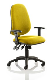 Topaz Operator Chair - Yellow 