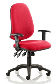 Topaz Operator Chair - Cherry Red 