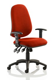 Topaz Operator Chair - Orange 