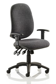 Topaz Operator Chair - Charcoal 