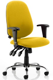 Cork Operator Chair - Yellow 