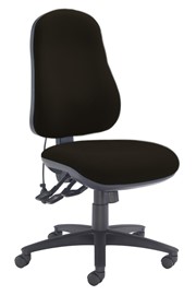 Horizon Office Chair - Black No Arm 