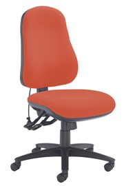 Horizon Office Chair - Orange No Arm 