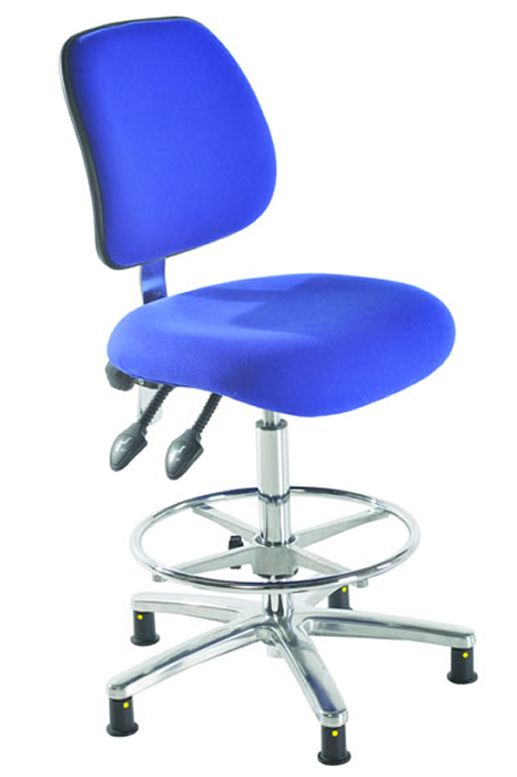 View Fabric Height Adjustable ChairStool Electro Static Dissipative Chair information