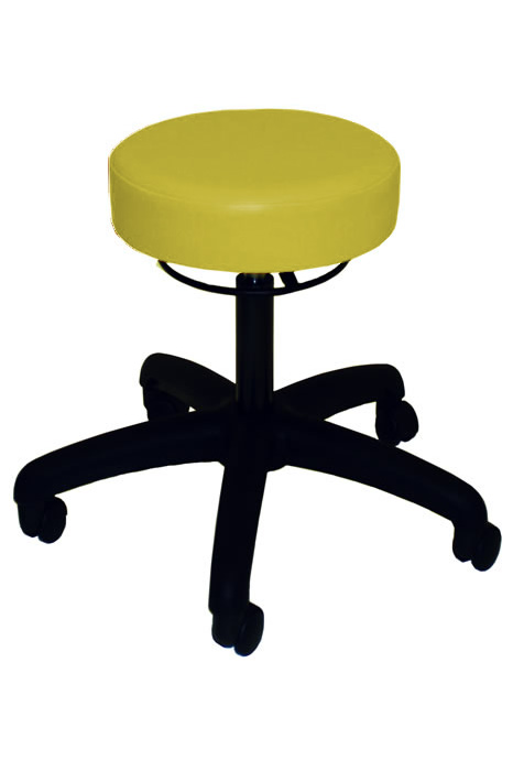 View Anatomic Vinyl Stool Height Adjustable Colourful 5 Star Base information