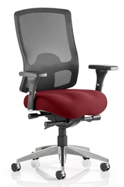 Regent Mesh Office Chair - Chilli Red 