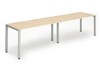 Portland 2 Person Single Bench Desk