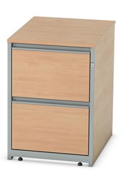 Thames Two Filing Drawers - Beech 